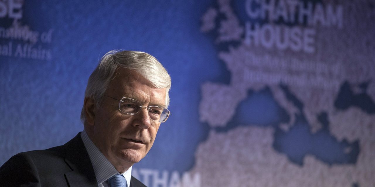 We were promised ‘big speeches’ by May and her team. It took John Major to deliver one. Everyone should see it