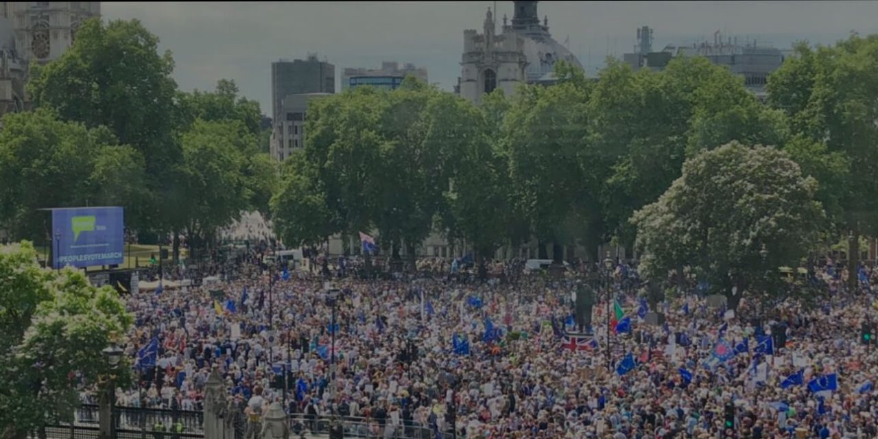 The People’s Vote campaign is anything but a politicians’ thing, Mrs May. The people are finding out the politicians just in time