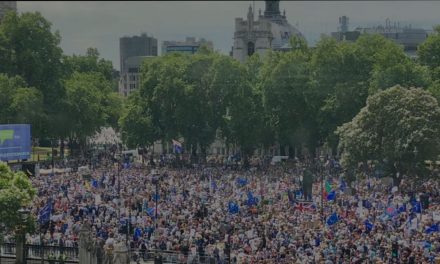 The People’s Vote campaign is anything but a politicians’ thing, Mrs May. The people are finding out the politicians just in time