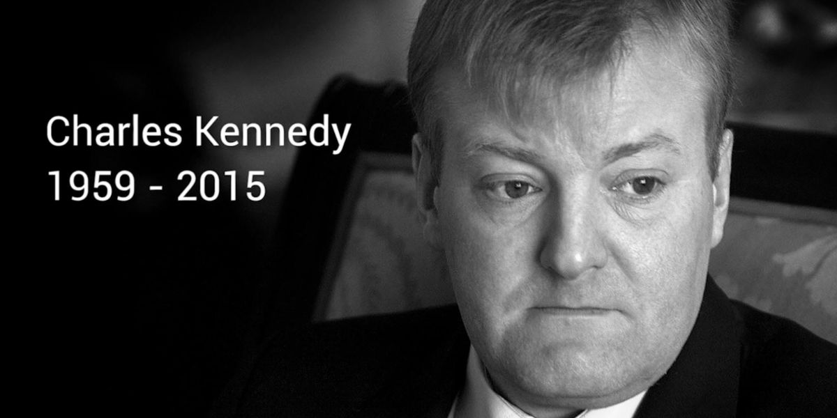 Remembering Charles Kennedy – we could do with more like him today!